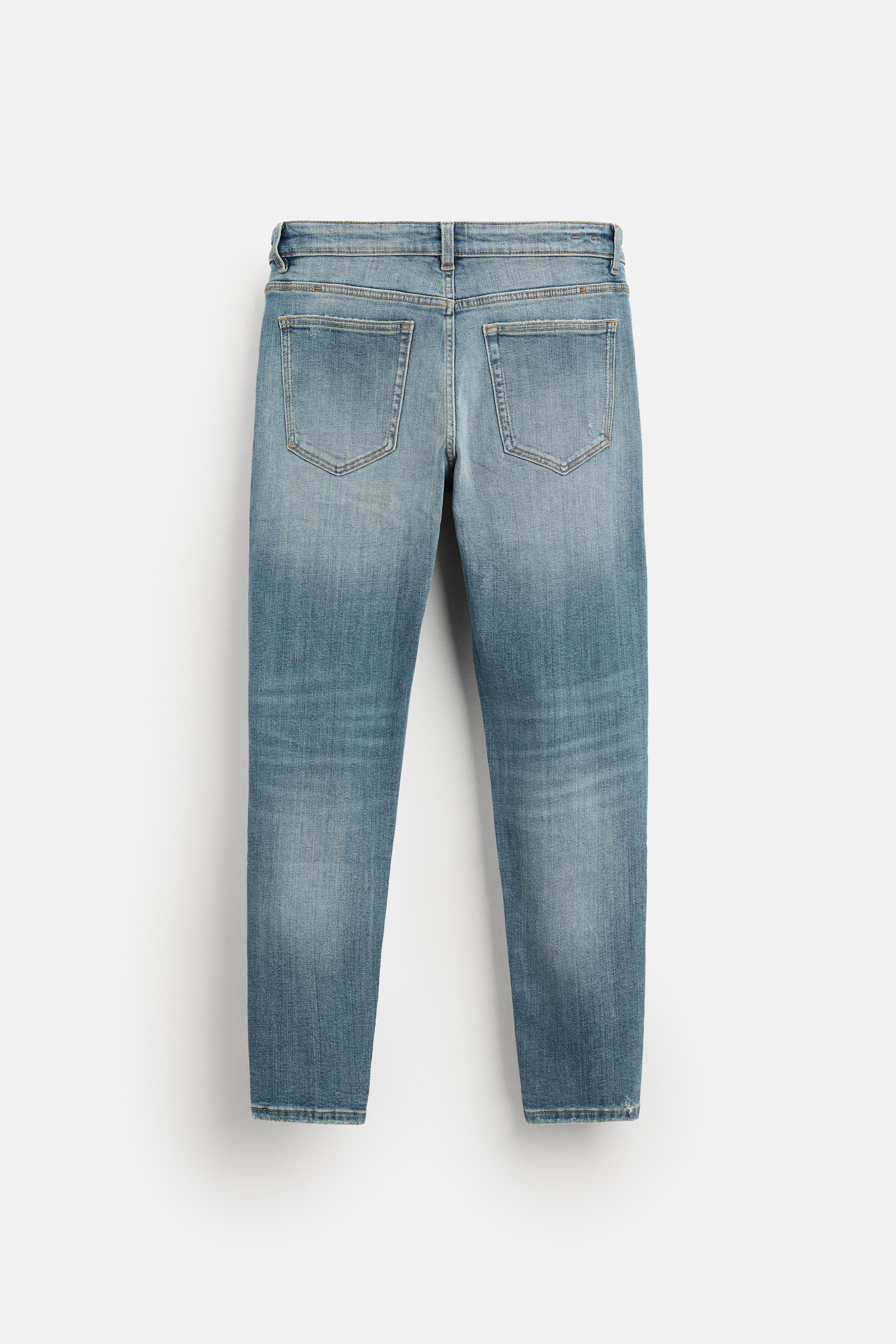 RIPPED SKINNY JEANS Product Image