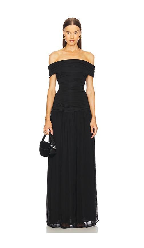 Lovers and Friends Remy Gown in Black Product Image