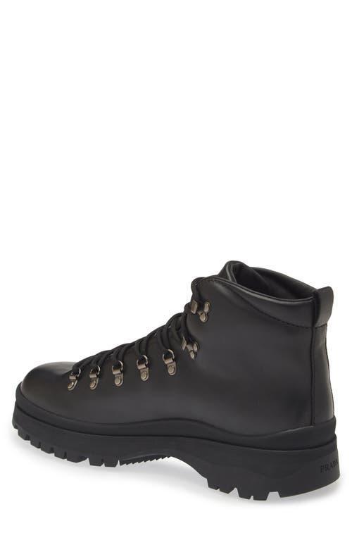 PRADA Brixxen Hiking Boot In Black Product Image