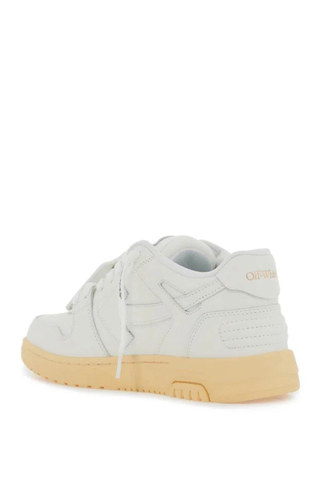 OFF-WHITE Out Of Office Leather Sneakers In White Product Image