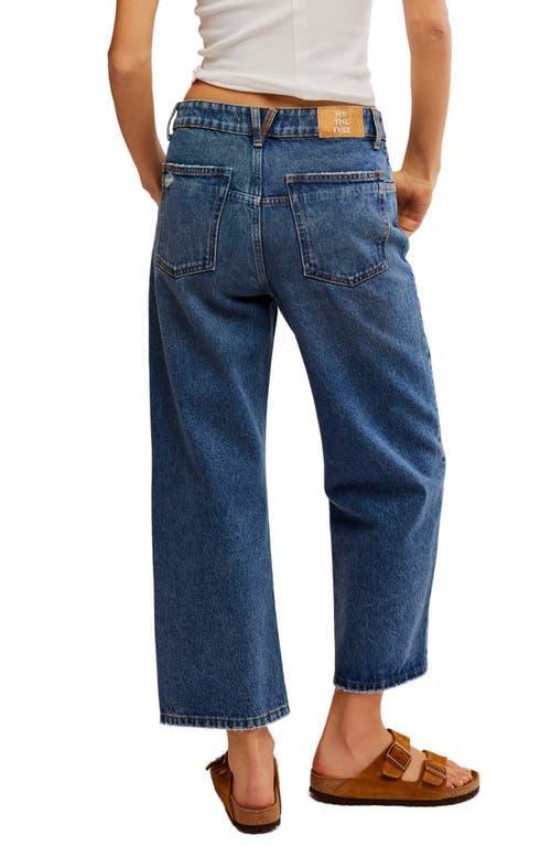 Deep Trance Wide Leg Boyfriend Jeans In Meditation Product Image