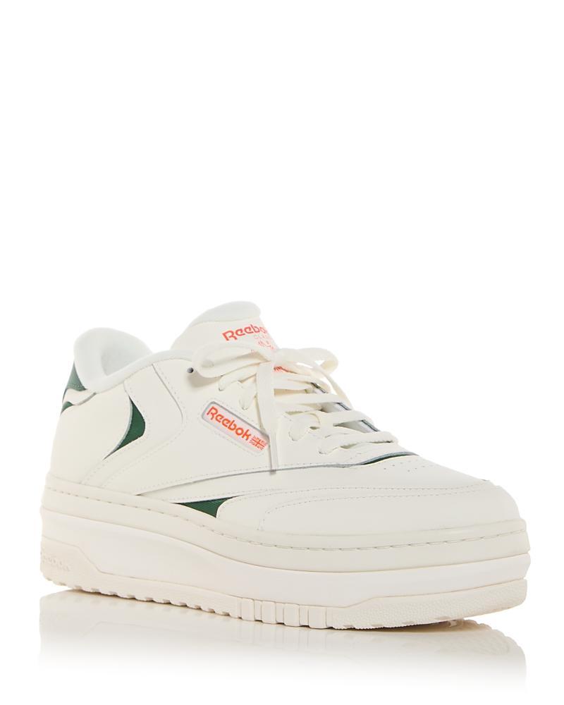 Reebok Womens Club C Extra Low Top Platform Sneakers Product Image