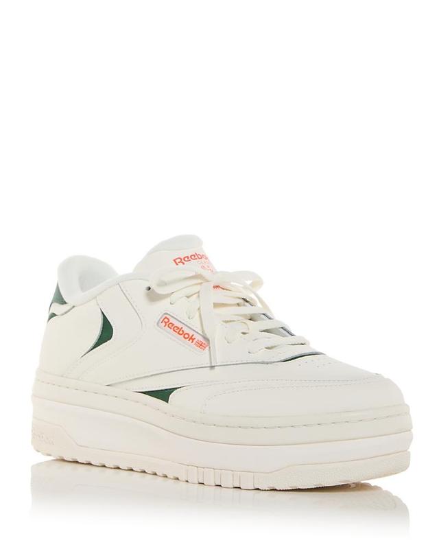 Reebok Womens Club C Extra Low Top Platform Sneakers Product Image