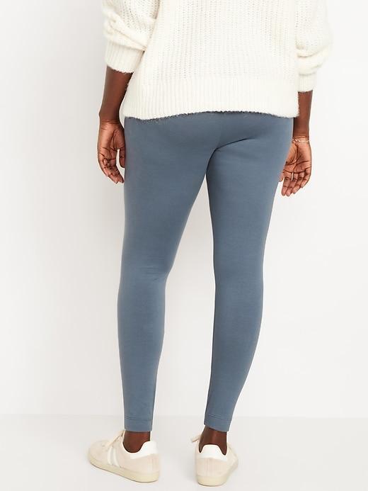 High-Waisted Jersey Leggings Product Image