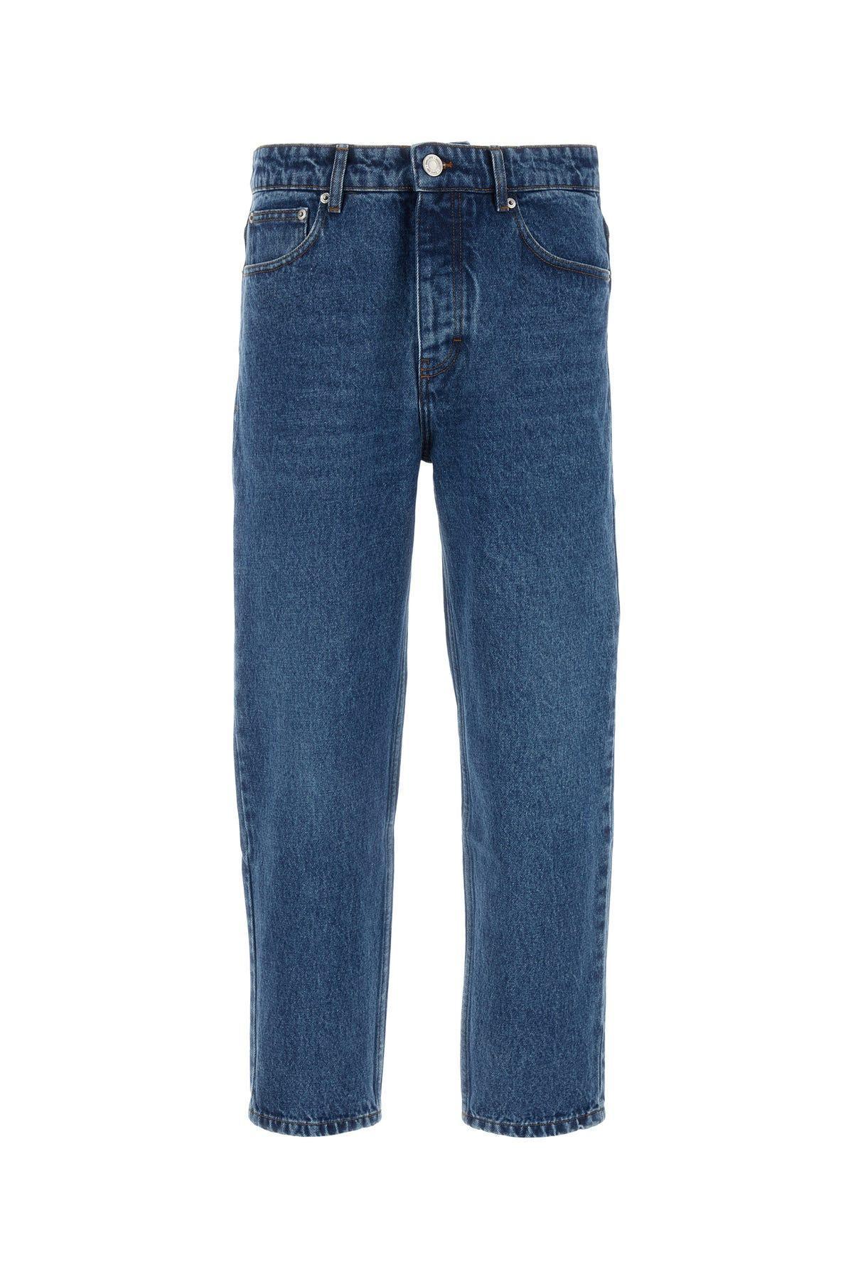 AMI ALEXANDRE MATTIUSSI Denim Jeans In Blue Product Image