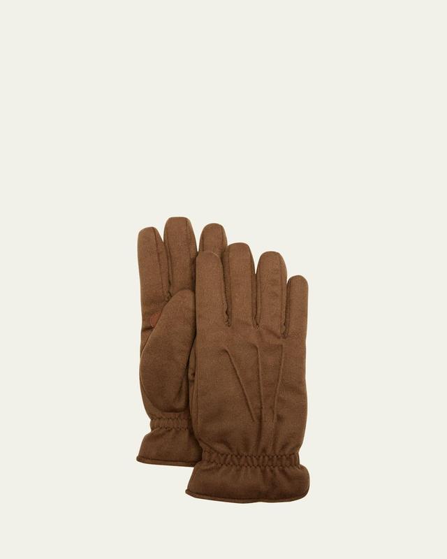 Mens Ashford Cashmere & Suede Gloves Product Image