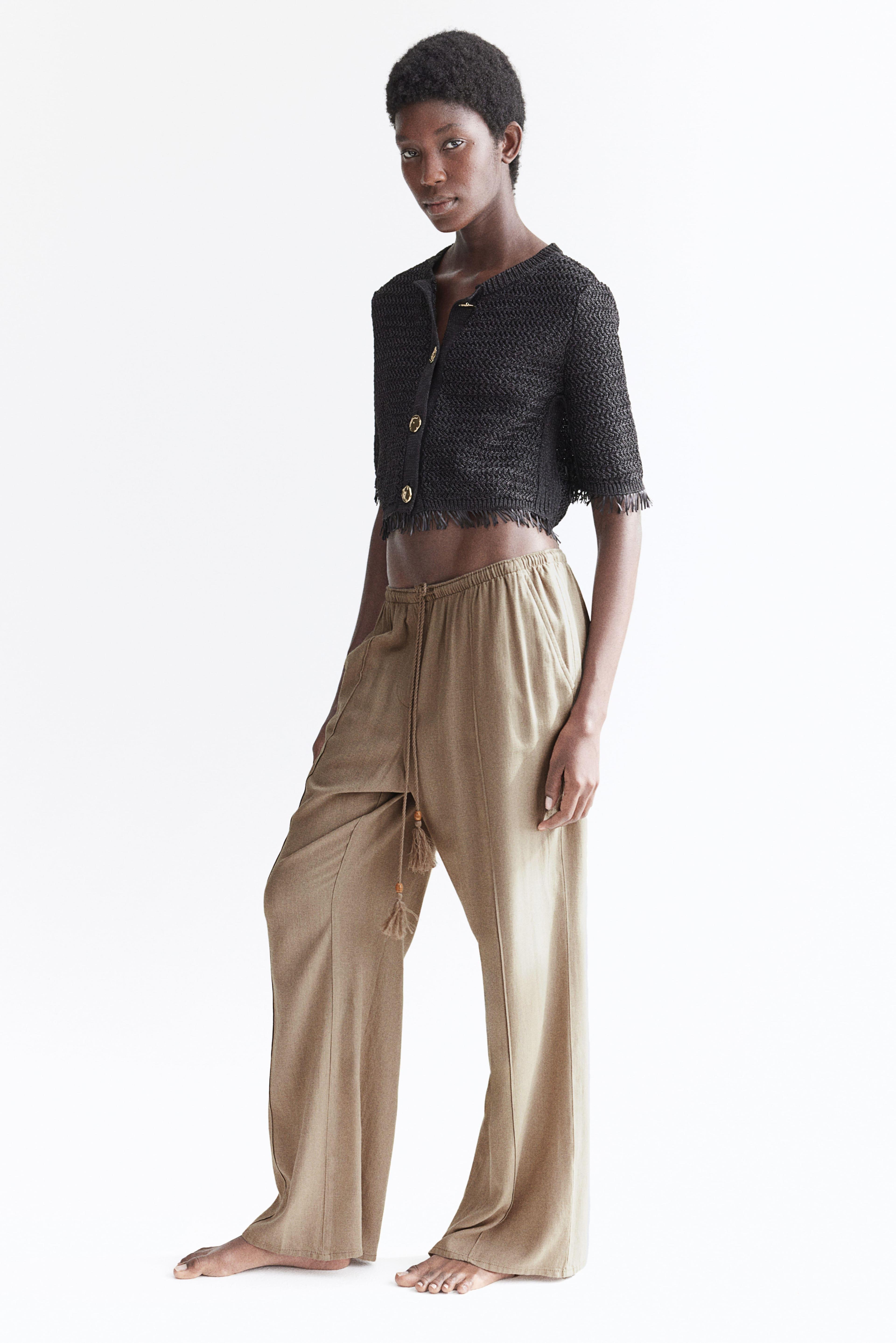 Linen-blend Pants product image