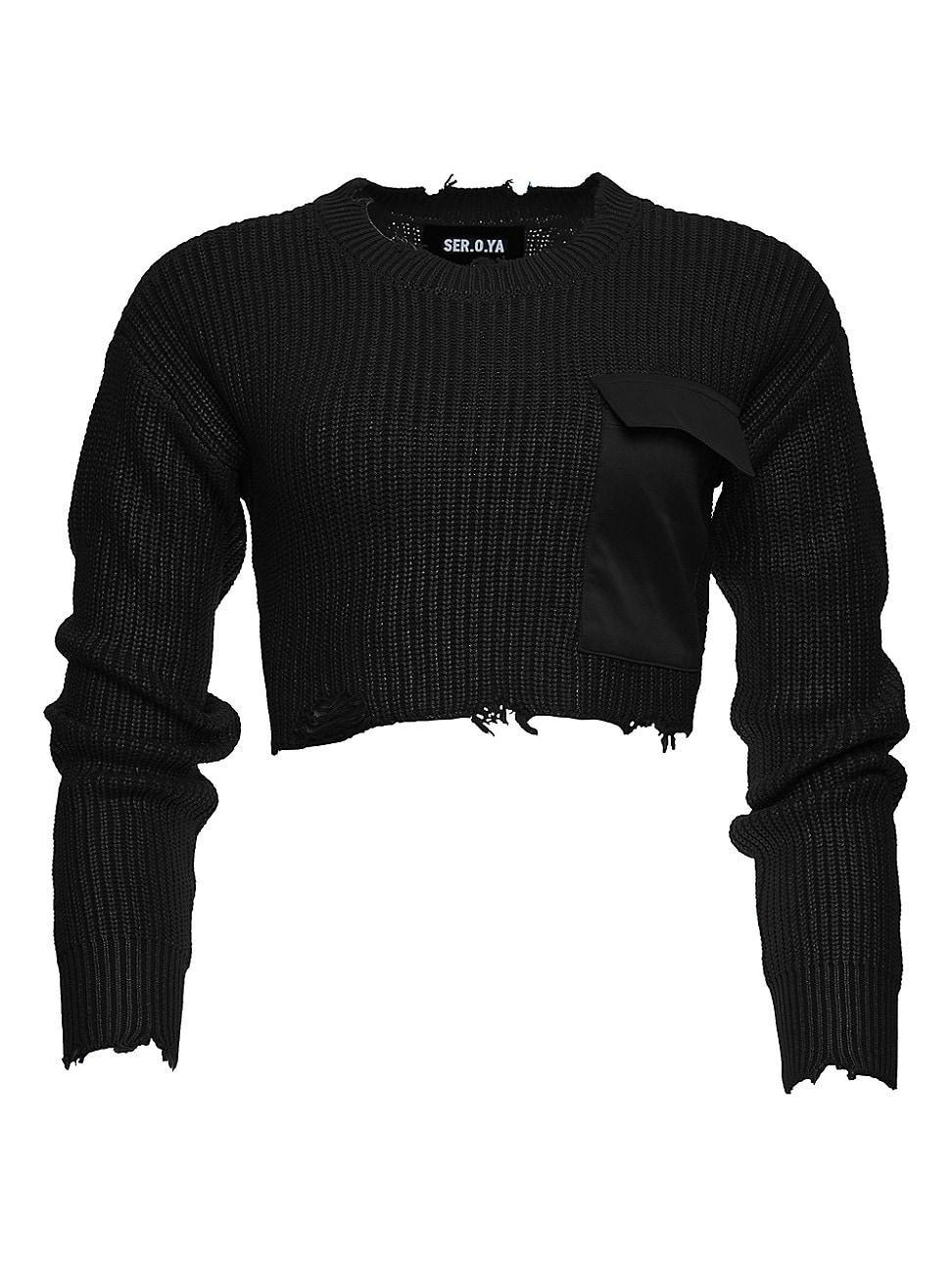 Womens Cropped Devin Sweater Product Image