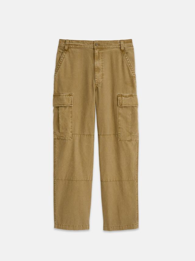 Garment Dyed Cargo Pant In Canvas Male Product Image