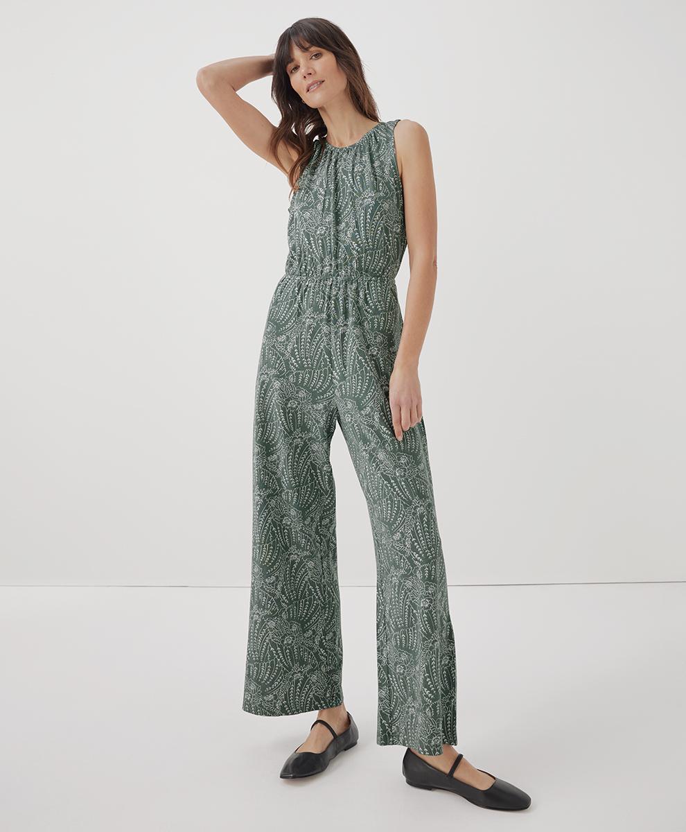 Womens Luxe Jersey Cut-Out Jumpsuit 3XL Product Image