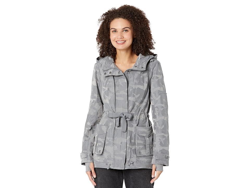 Blanc Noir Camo Grenadier Jacket (Sharkskin Camo) Women's Clothing Product Image