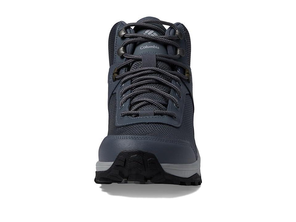 Columbia Trailstorm Ascend Mid Waterproof (Graphite/Nori) Men's Shoes Product Image