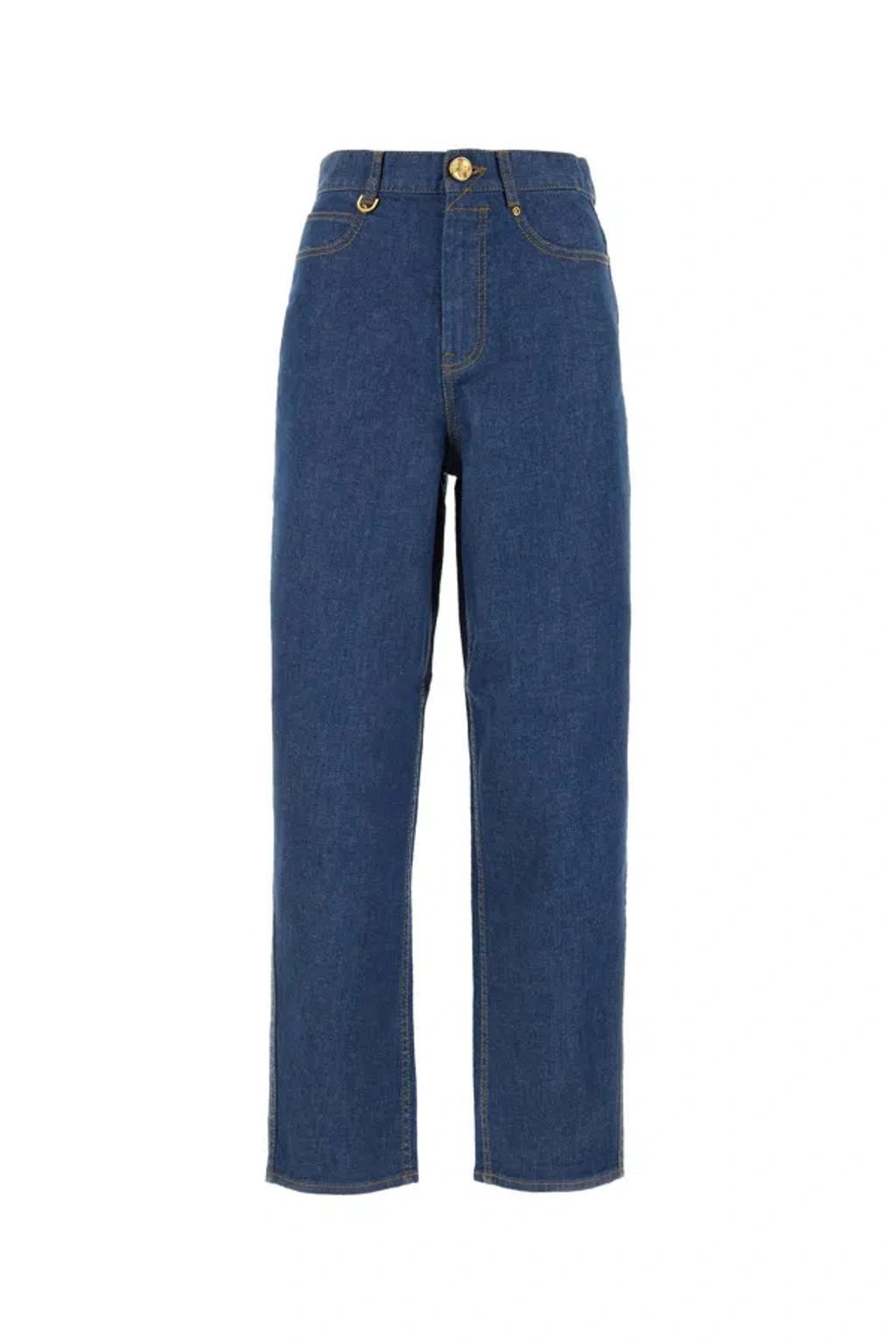 Straight Leg Jeans In Blue product image