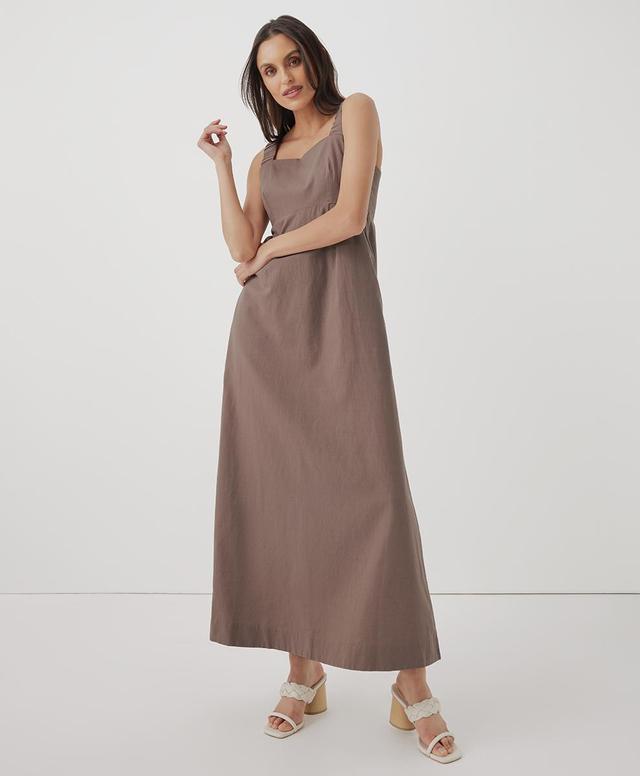 Womens Canopy Linen Blend Tank Dress 3XL Product Image