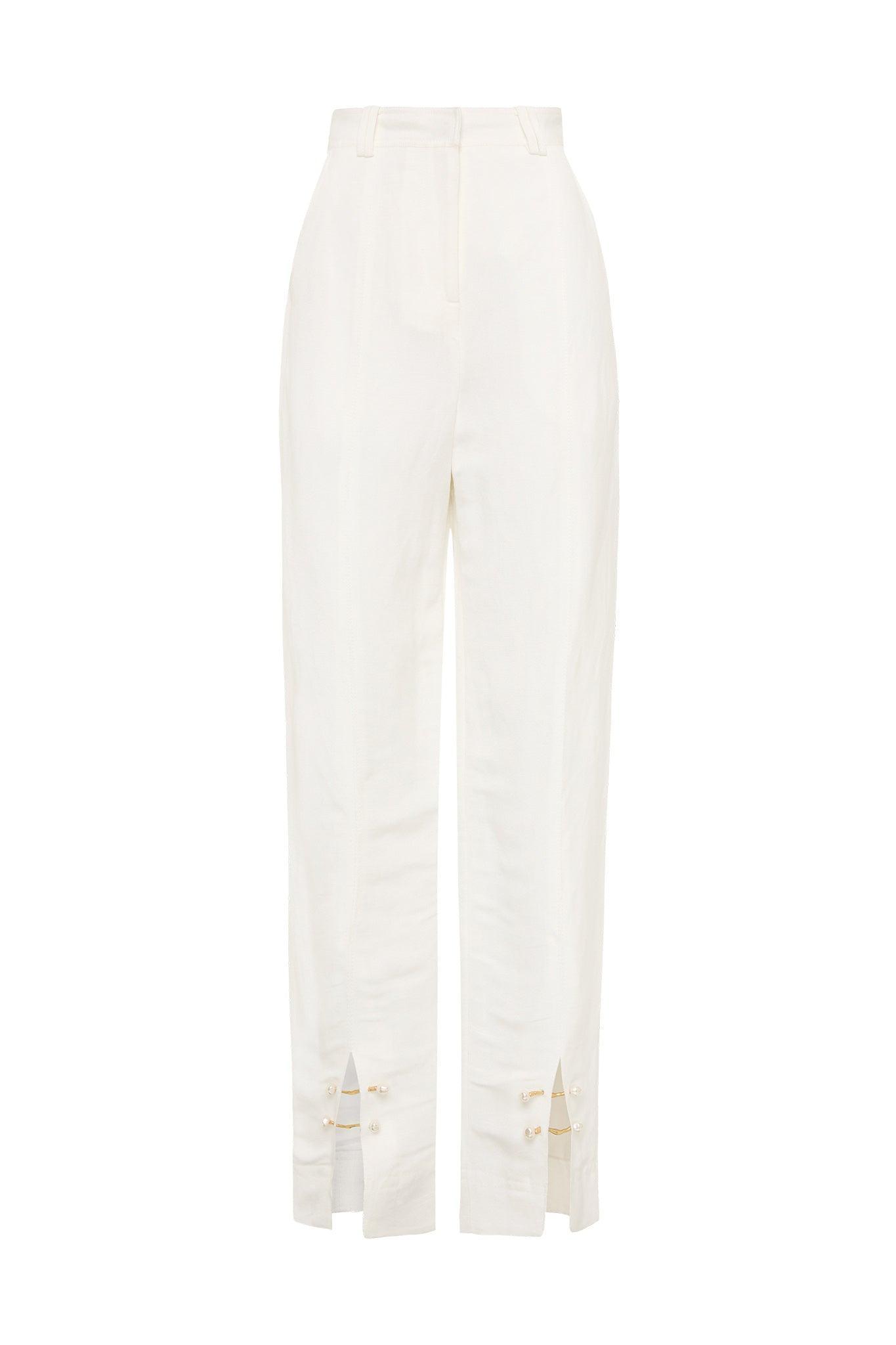 Zita Split Front Tapered Pant Product Image