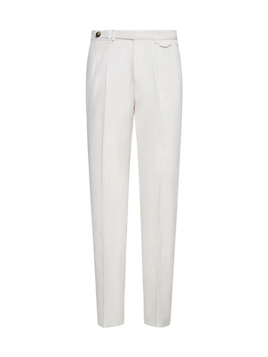 BRUNELLO CUCINELLI Pants In Beige Product Image