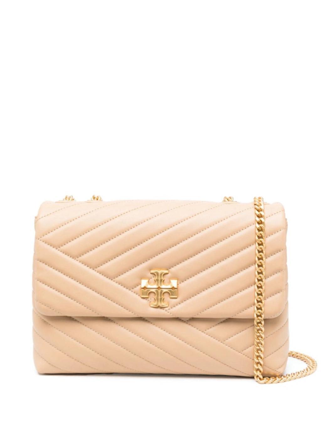 TORY BURCH Kira Chevron-quilting Shoulder Bag In Cream Product Image