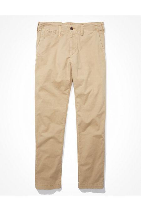 AE Flex Original Straight Lived-In Khaki Pant Mens Light Khaki 38 X 34 Product Image