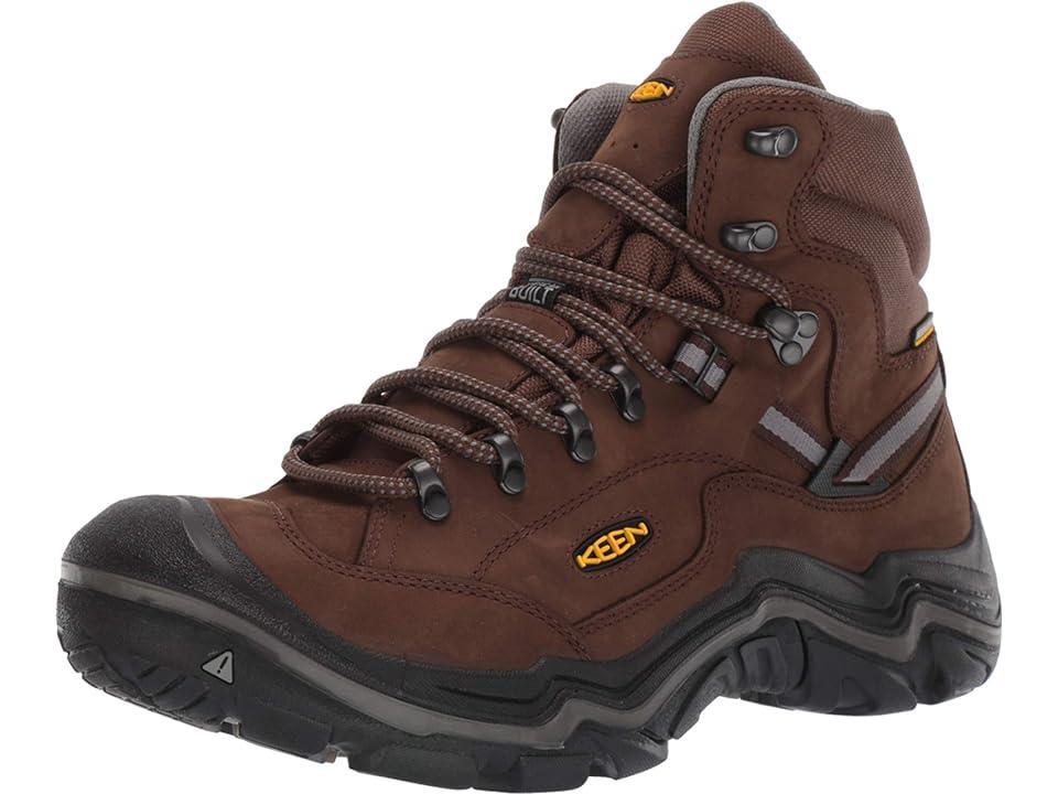 KEEN Durand II Mid WP (Cascade /Gargoyle) Men's Waterproof Boots Product Image