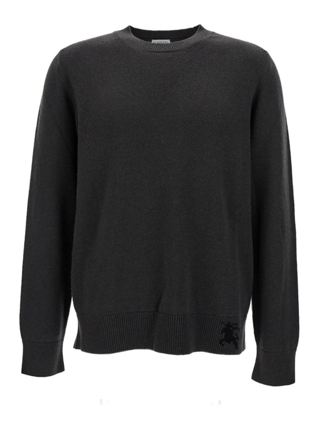 Equestrian Knight Knitted Jumper In Black Product Image