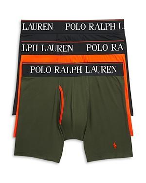 Ralph Lauren Polo Ralph Lauren Men's 3-Pack Flex Cooling Microfiber Boxer Briefs - Size M  - male - Size: M Product Image