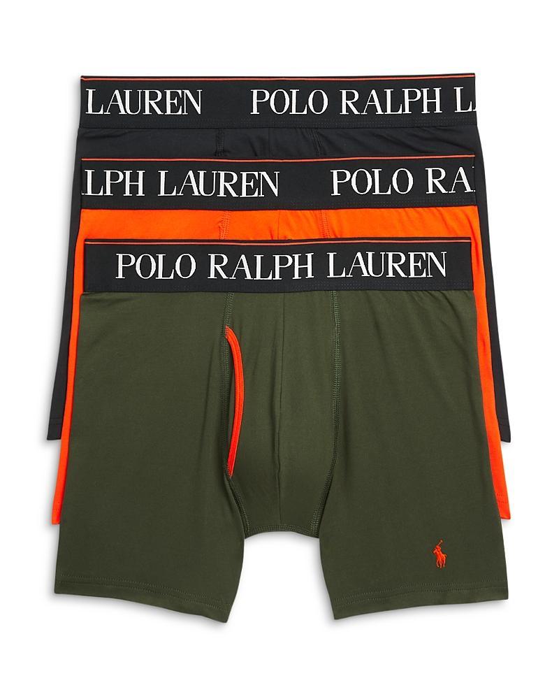 Ralph Lauren Polo Ralph Lauren Men's 3-Pack Flex Cooling Microfiber Boxer Briefs - Size M  - male - Size: M Product Image