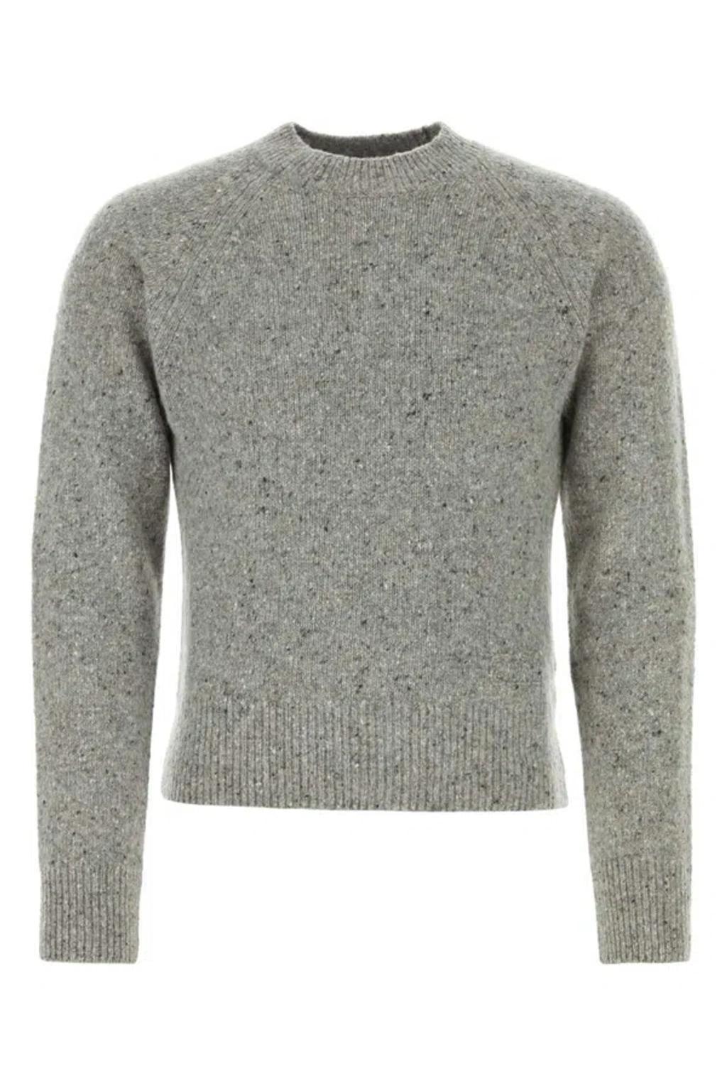 Ami Knitwear In Gray Product Image