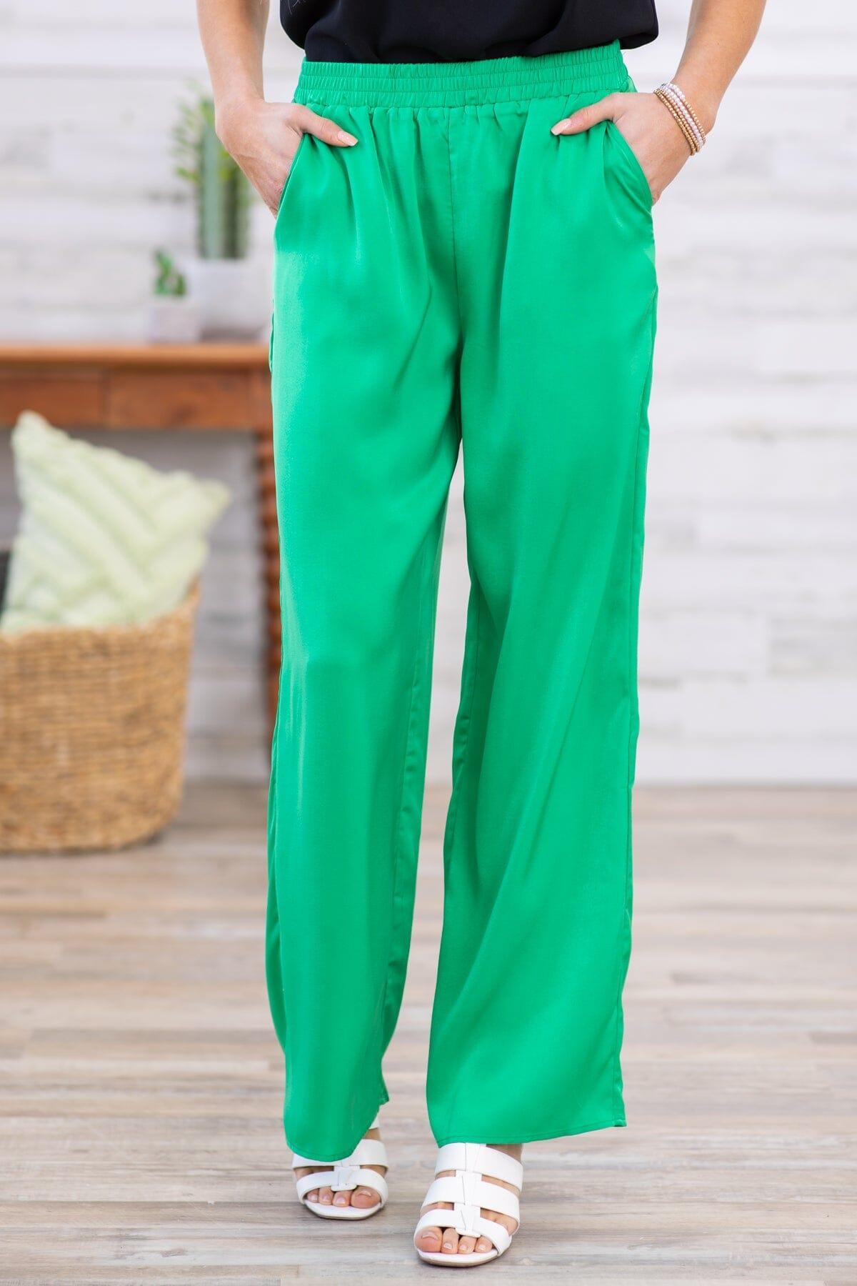 Jade Wide Leg Pull On Pants Product Image