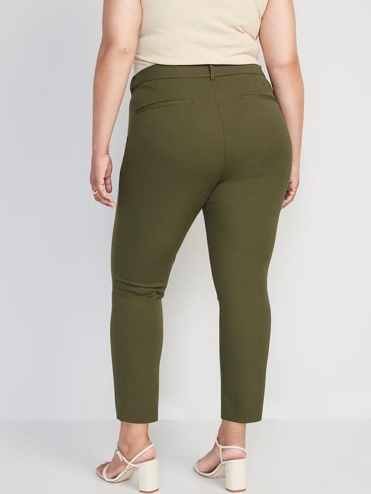 High-Waisted Pixie Skinny Ankle Pants Product Image