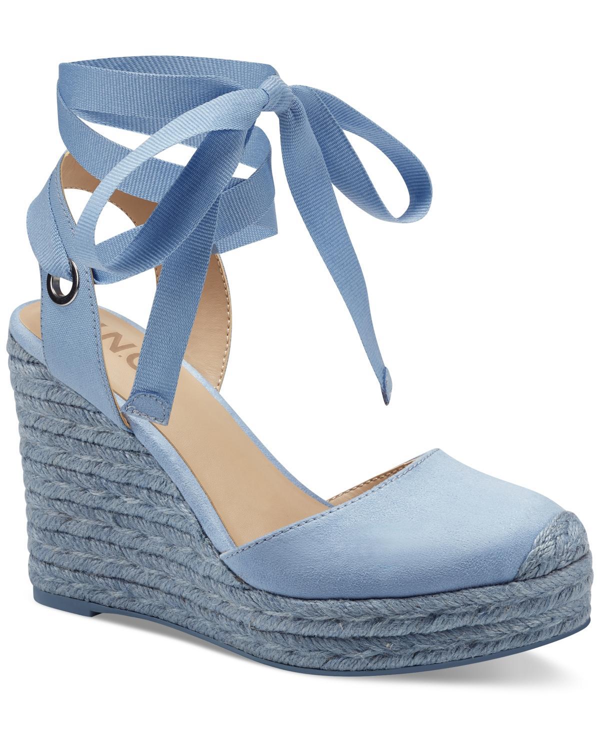 I.n.c. International Concepts Womens Maisie Lace-Up Espadrille Wedge Sandals, Created for Macys Product Image