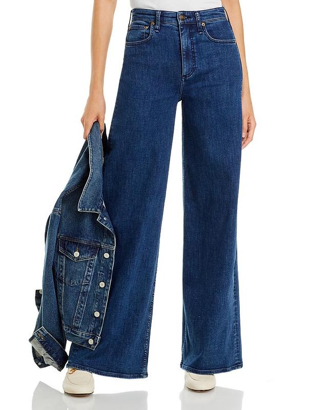 Womens Sofie Wide-Leg Jeans Product Image