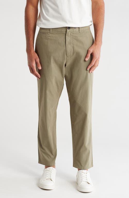 RAG & BONE Beck Crop Peached Cotton Pants In Lichen product image