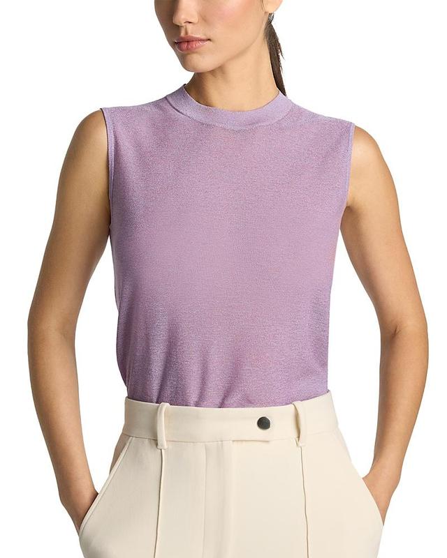 Womens Collection Line Sleeveless Jersey Knit Top Product Image