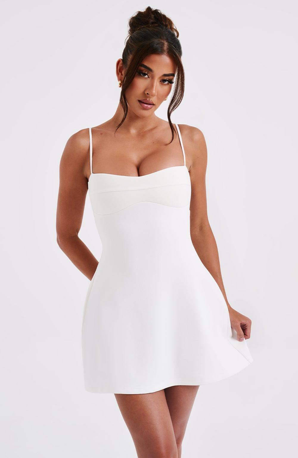 Dakota Mini Dress - Ivory Product Image