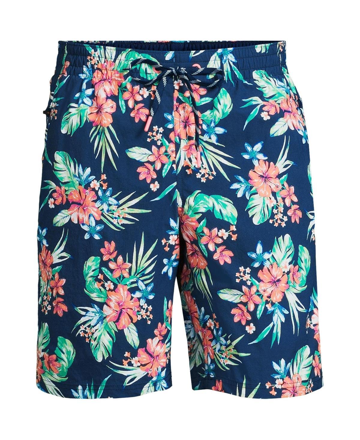 Mens Lands End 9-in. Swim Trunks Product Image