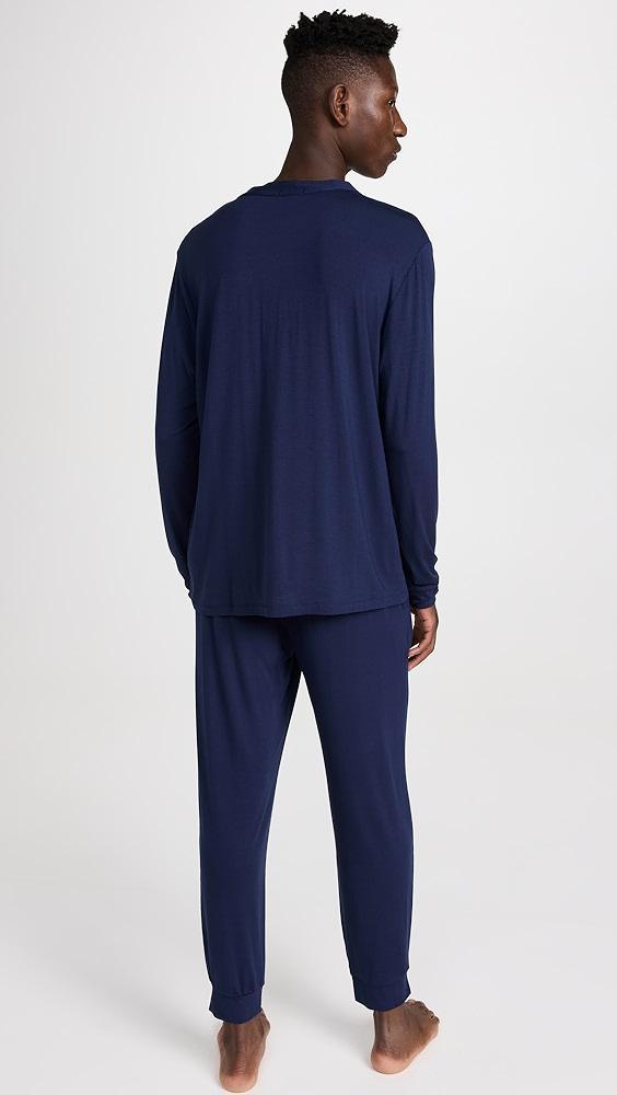 Eberjey Henry Modal Long PJ Set | Shopbop Product Image