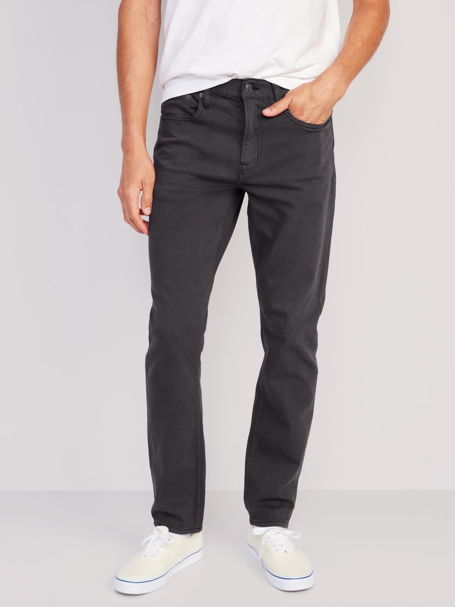 Slim Five-Pocket Pants for Men Product Image