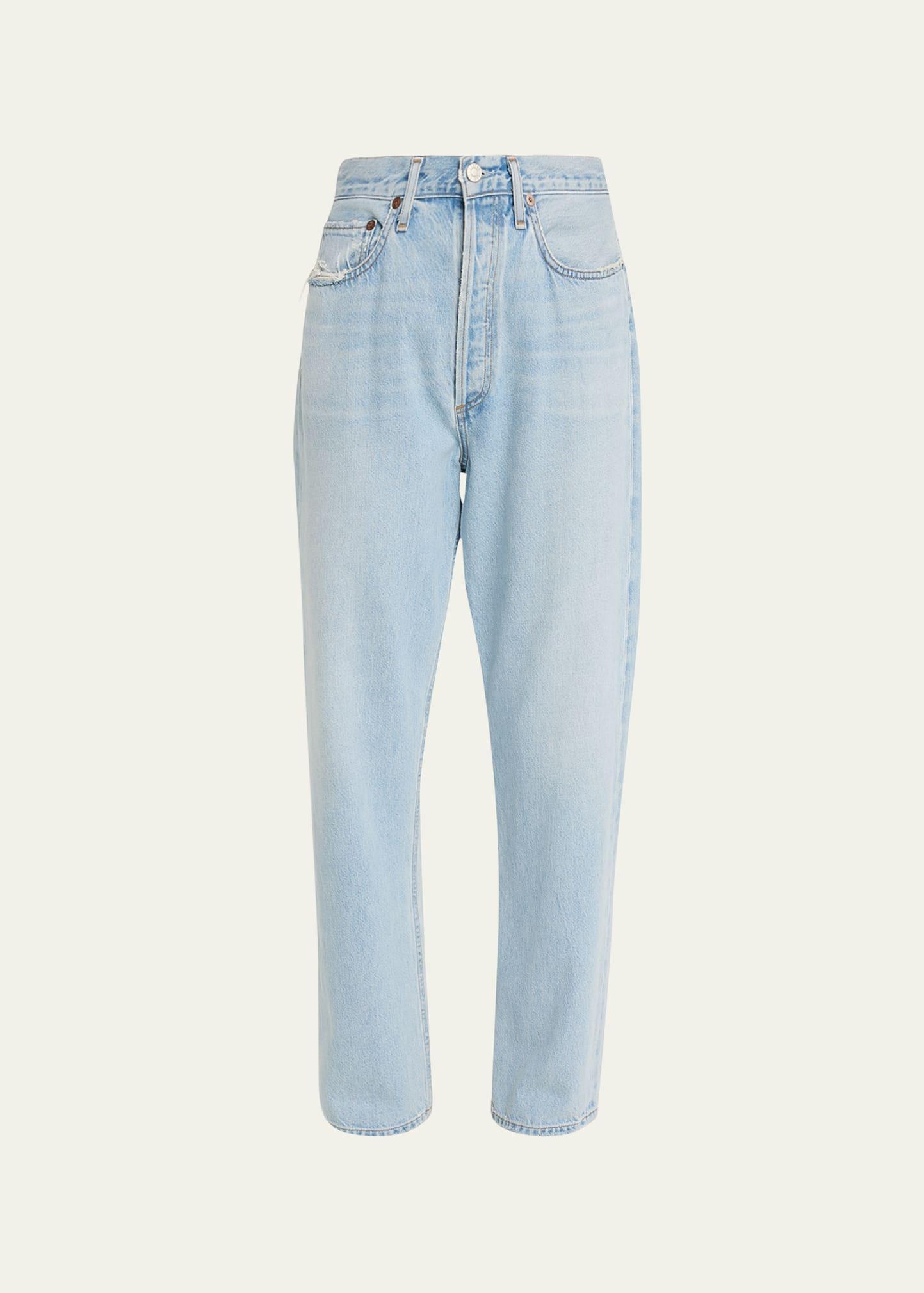 90s Mid-Rise Easy Straight Jeans Product Image