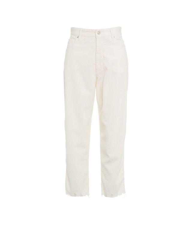 Pantaloni high waist in velluto a coste 'Lola' Female Product Image