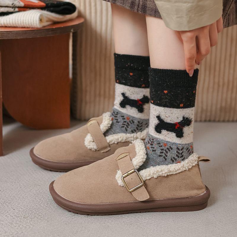 Dog Print Socks Product Image