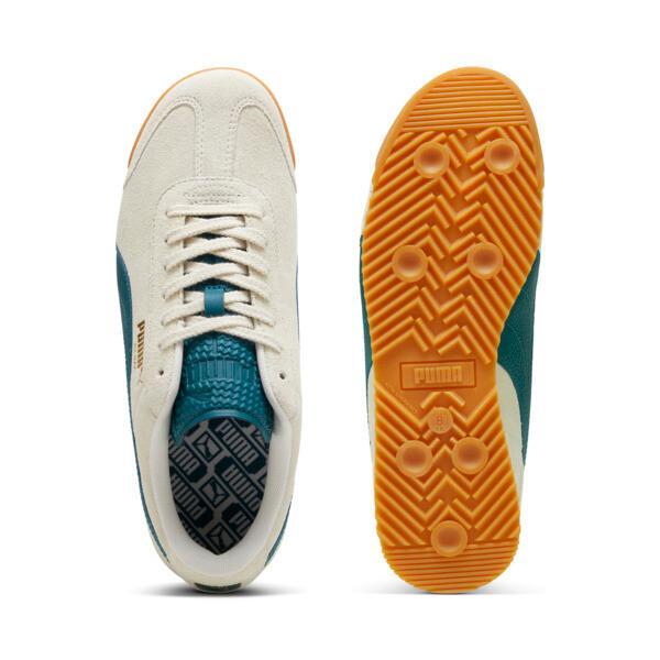 PUMA Roma Suede Men's Sneakers in Alpine Snow/Cold Green/Gum Product Image