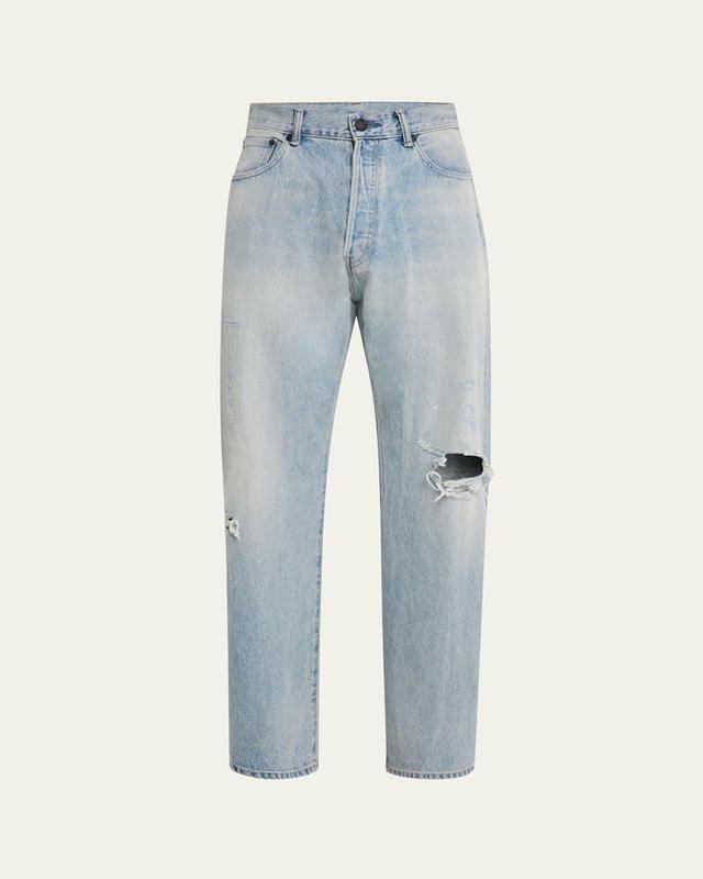 Mens Wyatt Clover Wide-Leg Jeans Product Image