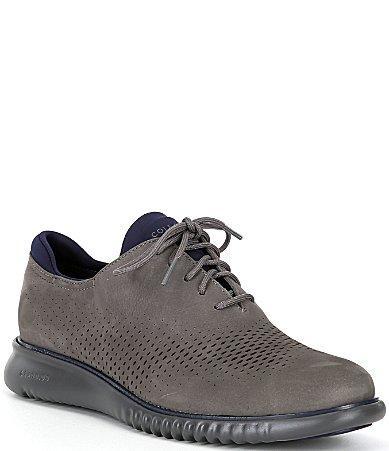 Cole Haan Mens 2.ZERGRAND Lined Laser Wingtip Oxford Product Image