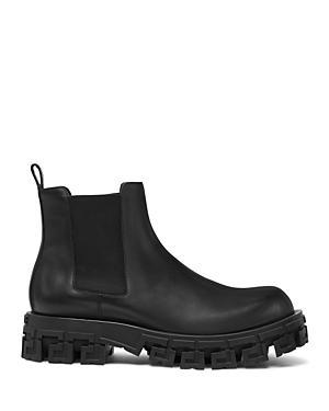 Versace Mens Greca Pull On Lug Sole Chelsea Boots product image