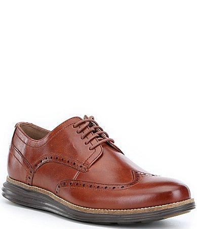 Cole Haan Mens riginalGrand Leather Wingtip Oxfords Product Image