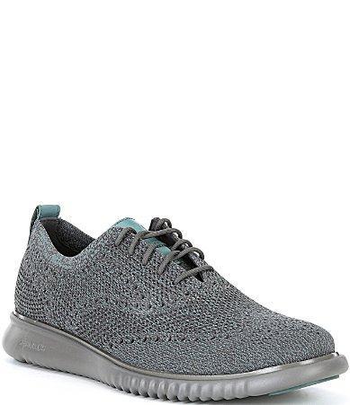 Cole Haan Mens 2.ZERGRAND Knit Stitchlite Wingtip Oxfords Product Image