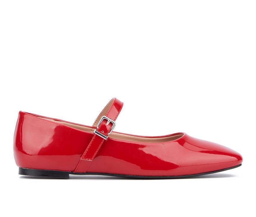 Women's New York and Company Page Mary Jane Flats Product Image