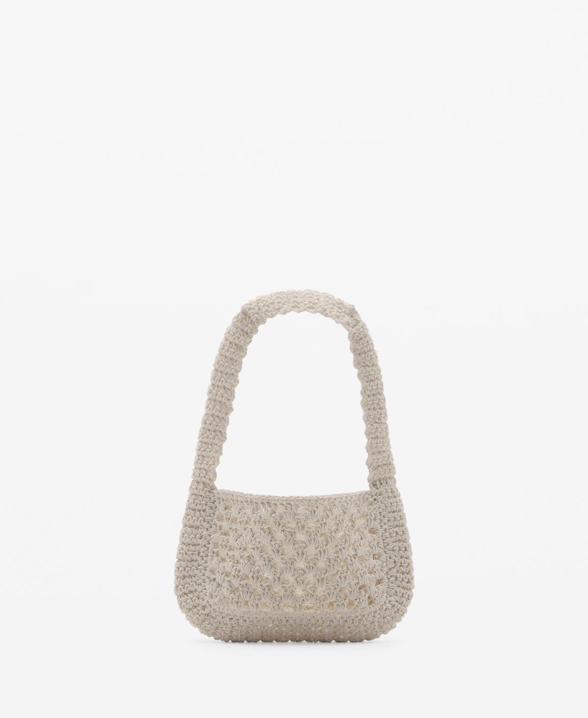 MANGO - Crochet handbag - One size - Women Product Image