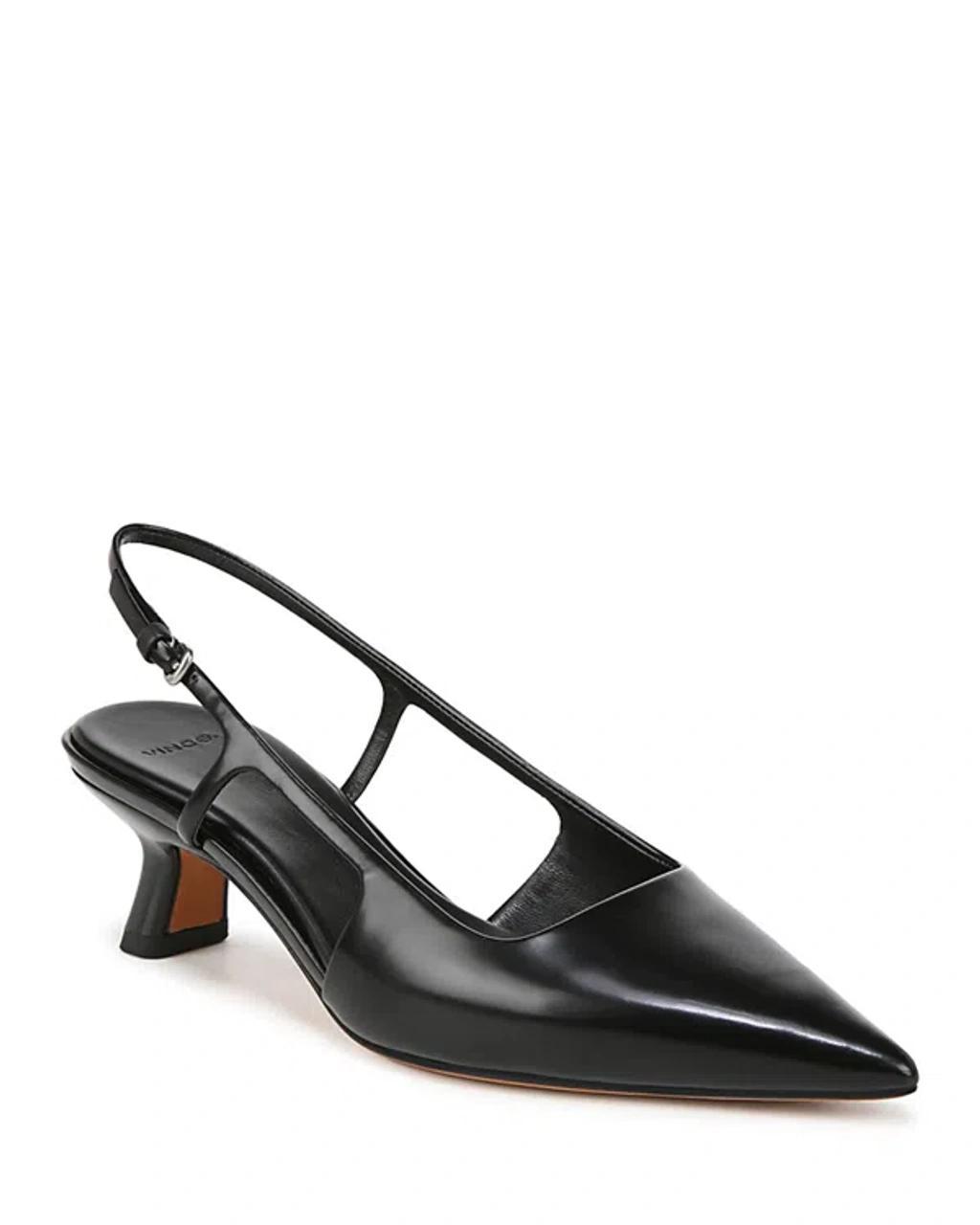 Bianca Slingback Pointed Toe Pump In Cinder Grey Product Image