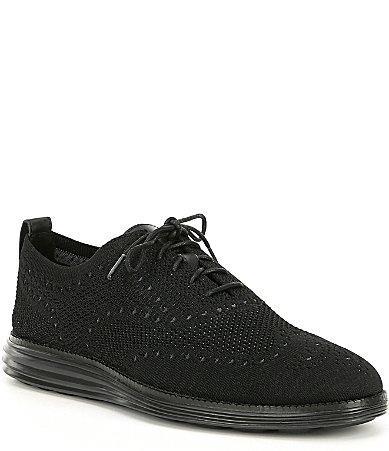 Cole Haan Mens Original Grand Knit Wingtip Dress Sneaker Oxfords Product Image